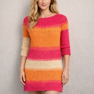 Handmade Off-shoulder wool sweater size small